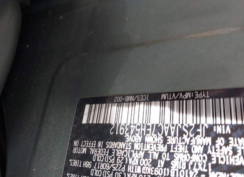 Photo 9 of 2014 Subaru Forester 2.5I (VIN JF2SJAAC7EH543912)