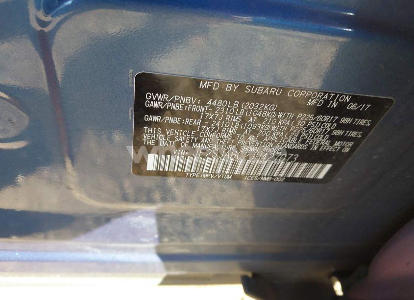 Photo 9 of 2018 Subaru Forester 2.5I (VIN JF2SJABC2JH427073)