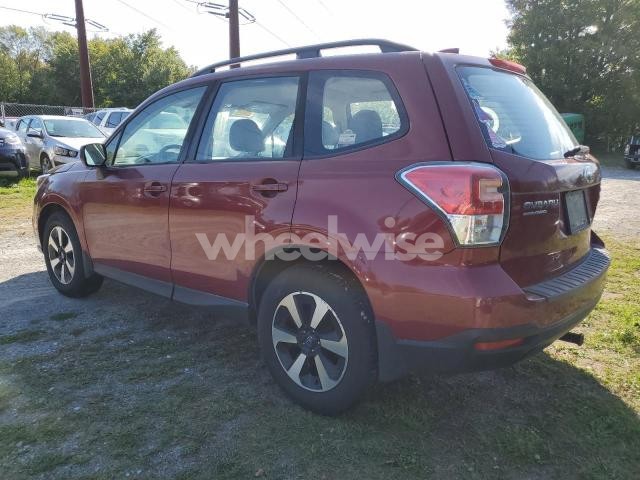 Photo 2 of 2018 SUBARU FORESTER 2.5I (VIN JF2SJABC6JH539293)