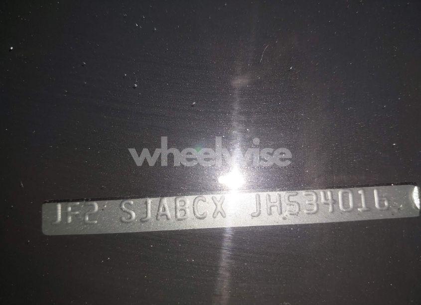 Photo 18 of 2018 Subaru Forester 2.5I (VIN JF2SJABCXJH534016)