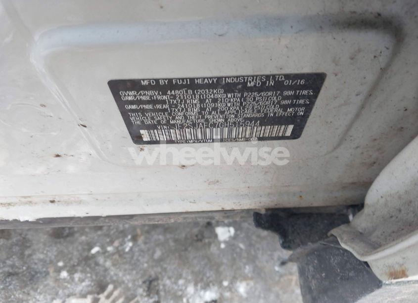 Photo 9 of 2016 Subaru Forester 2.5I PREMIUM (VIN JF2SJAFC7GH515944)