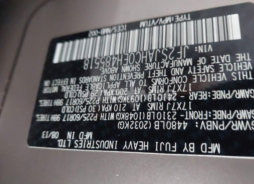 Photo 9 of 2014 Subaru Forester 2.5I LIMITED (VIN JF2SJAHC0EH485518)