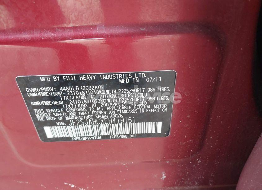 Photo 9 of 2014 Subaru Forester 2.5I LIMITED (VIN JF2SJAHCXEH479161)