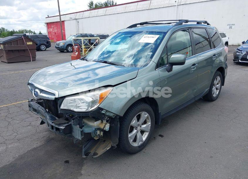 Photo 2 of 2015 Subaru Forester 2.5I LIMITED (VIN JF2SJAHCXFH518560)