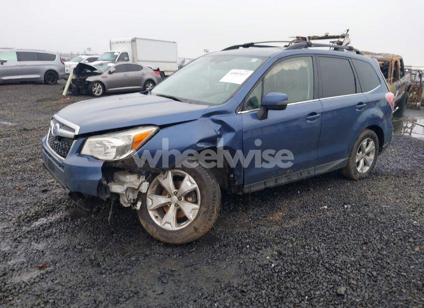 Photo 2 of 2014 Subaru Forester 2.5I TOURING (VIN JF2SJAMC6EH555089)