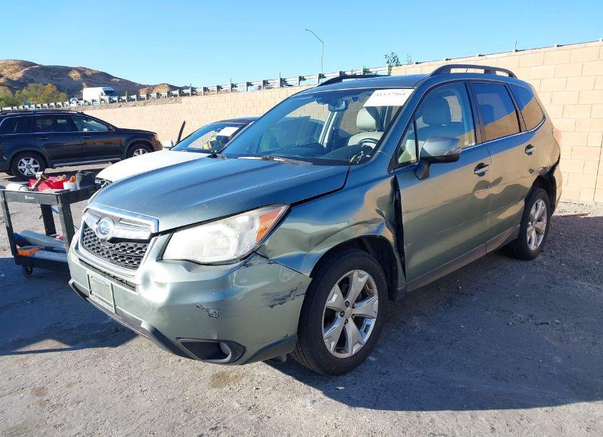 Photo 2 of 2014 Subaru Forester 2.5I TOURING (VIN JF2SJAPCXEH486757)