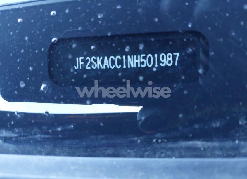 Photo 9 of 2022 Subaru Forester (VIN JF2SKACC1NH501987)