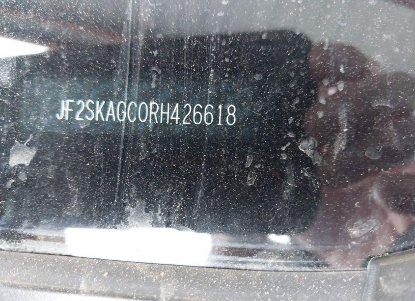 Photo 9 of 2024 Subaru Forester SPORT (VIN JF2SKAGC0RH426618)