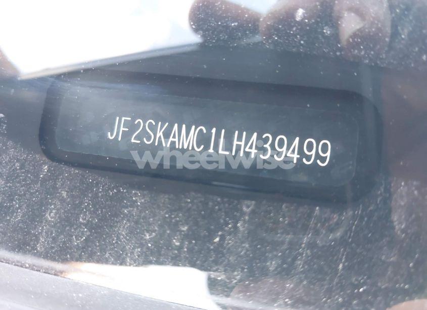 Photo 9 of 2020 Subaru Forester SPORT (VIN JF2SKAMC1LH439499)