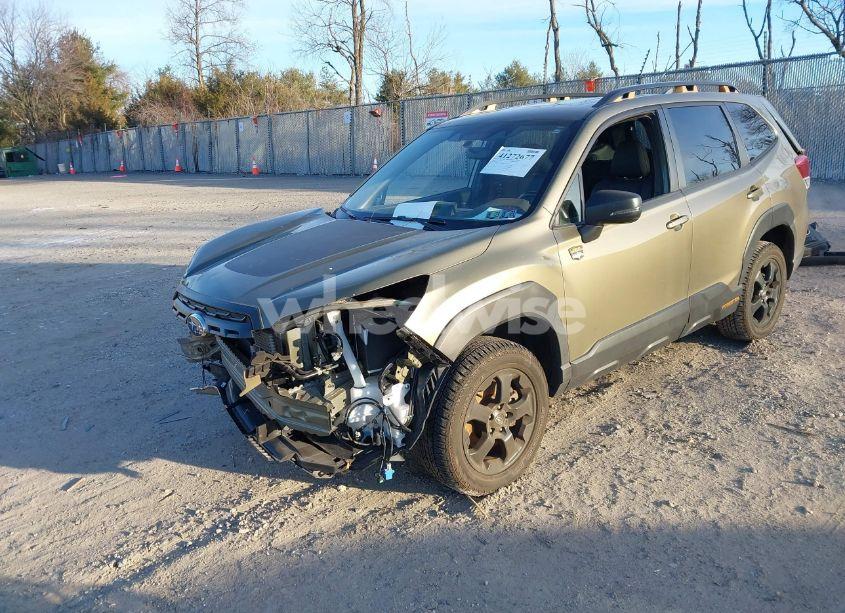 Photo 2 of 2022 Subaru Forester WILDERNESS (VIN JF2SKAMC3NH439278)