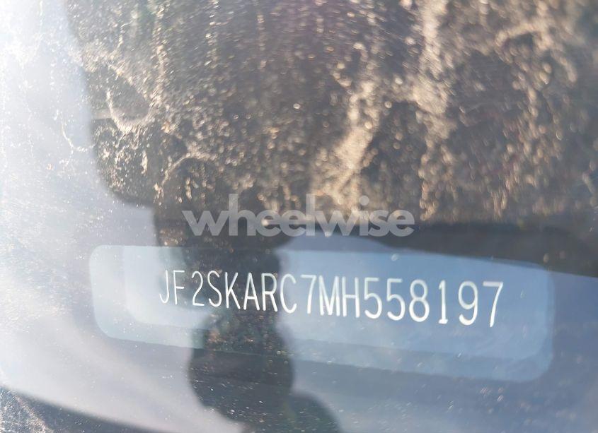 Photo 9 of 2021 Subaru Forester SPORT (VIN JF2SKARC7MH558197)