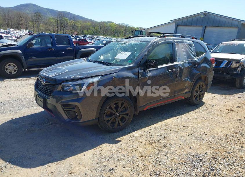 Photo 2 of 2021 Subaru Forester SPORT (VIN JF2SKARC9MH498648)