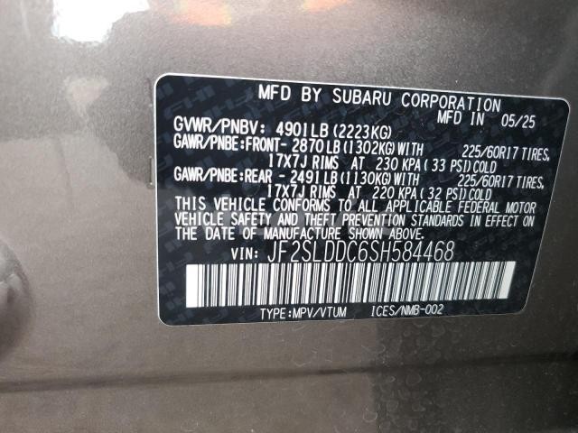 Photo 3 of 2025 SUBARU FORESTER PREMIUM (VIN JF2SLDDC6SH584468)