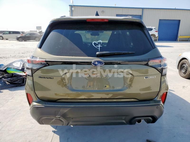 2025 SUBARU FORESTER TOURING (VIN JF2SLDTC6SH581569) main photo