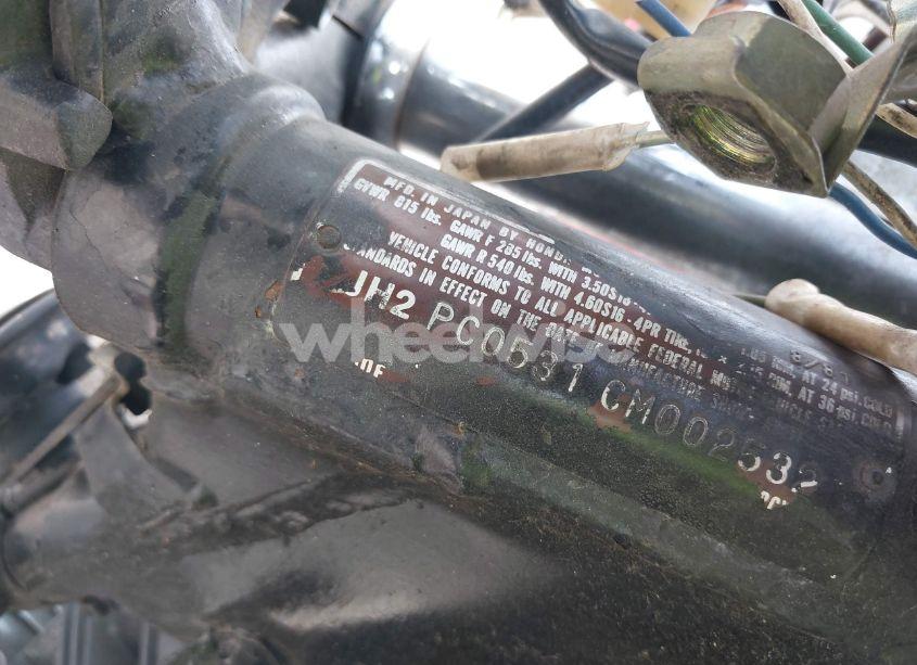 Photo 10 of 1982 Honda Cm450 E (VIN JH2PC0531CM002532)