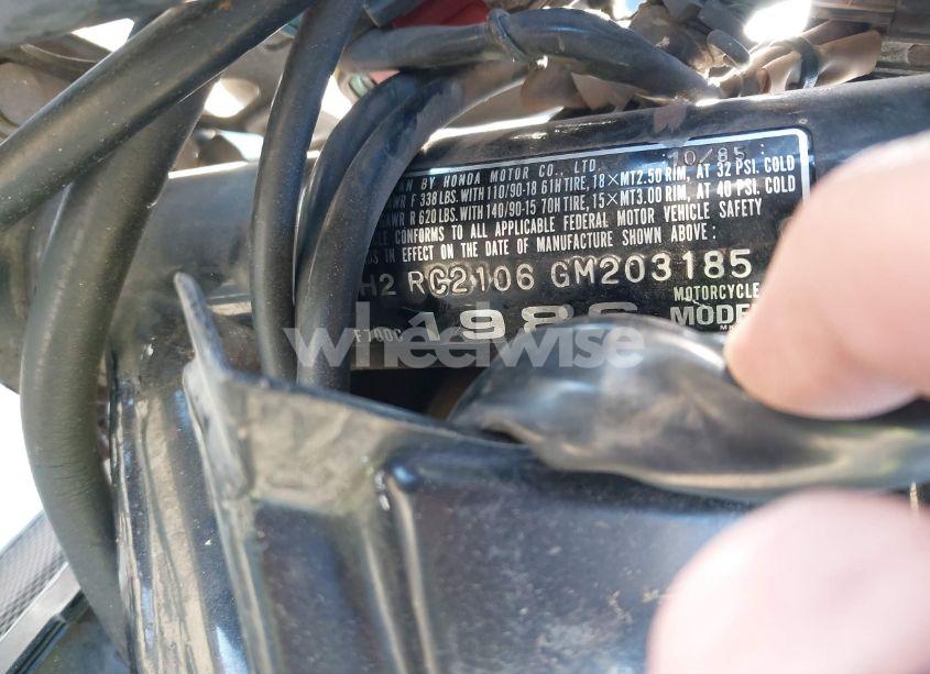 Photo 10 of 1986 Honda Vf700 C (VIN JH2RC2106GM203185)