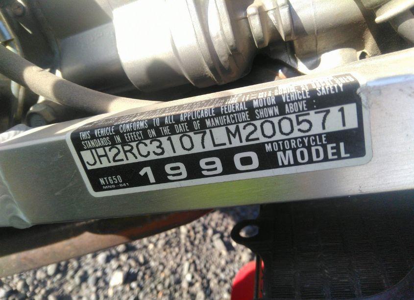 Photo 10 of 1990 Honda Nt650 (VIN JH2RC3107LM200571)