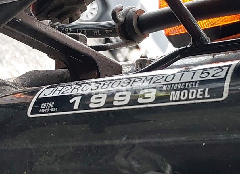 Photo 10 of 1993 Honda Cb750 (VIN JH2RC3809PM201152)