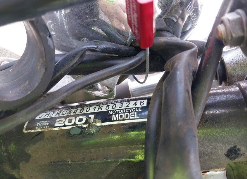 Photo 10 of 2001 Honda Vt750 DC (VIN JH2RC44001K503248)