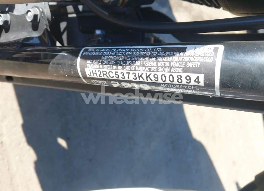 Photo 10 of 2019 Honda Vt750 C2B (VIN JH2RC5373KK900894)