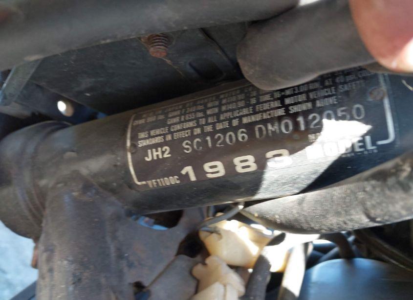 Photo 10 of 1983 Honda Vf1100 C (VIN JH2SC1206DM012050)