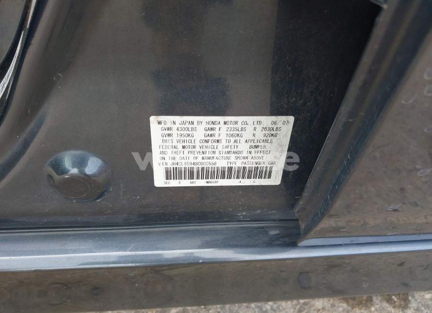 Photo 9 of 2008 Acura Tsx N/A (VIN JH4CL95948C000558)