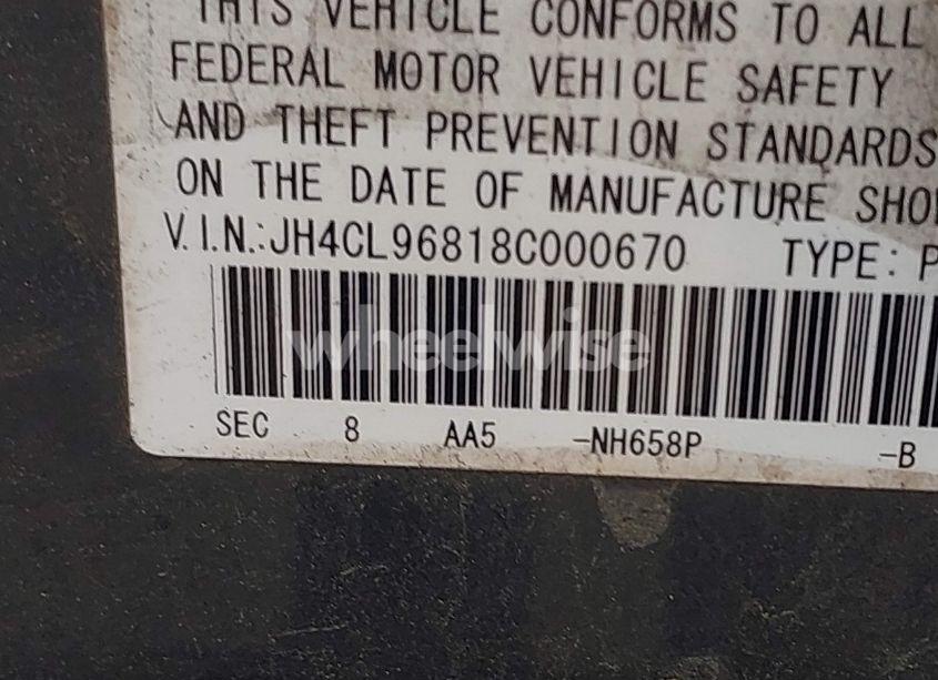 Photo 9 of 2008 Acura Tsx N/A (VIN JH4CL96818C000670)