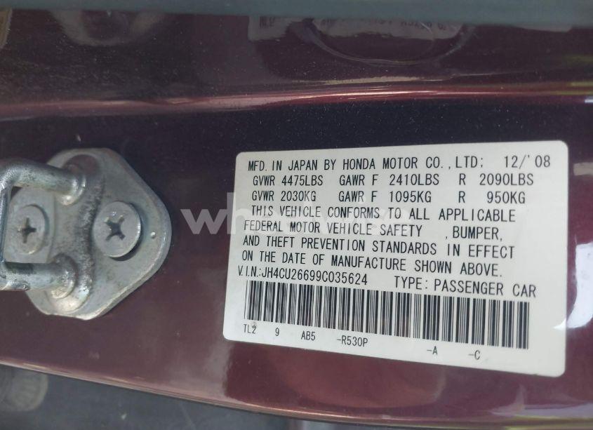 Photo 9 of 2009 Acura Tsx N/A (VIN JH4CU26699C035624)