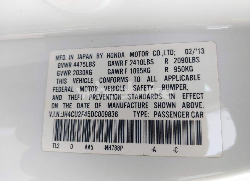 Photo 9 of 2013 Acura Tsx 2.4 (VIN JH4CU2F45DC009836)