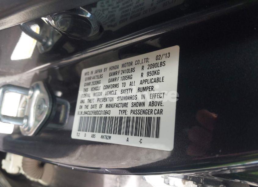 Photo 9 of 2013 Acura Tsx 2.4 (VIN JH4CU2F68DC010643)