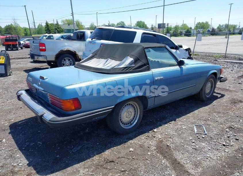 Photo 4 of 1975 Mercedes-benz Sl 450 (VIN JH4KB16555C******)