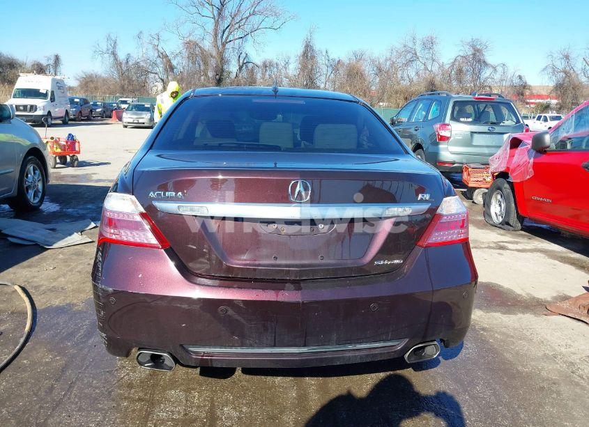 Photo 16 of 2011 Acura Rl 3.7 (VIN JH4KB2F62BC000463)