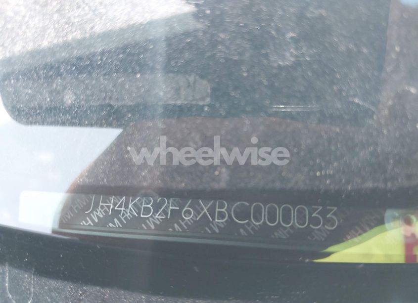 Photo 9 of 2011 Acura Rl 3.7 (VIN JH4KB2F6XBC000033)