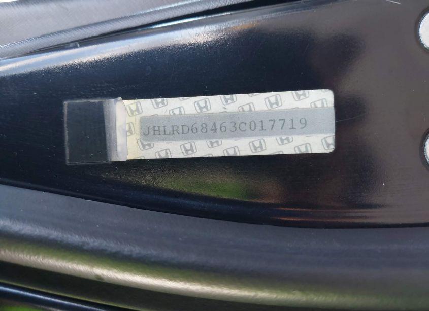 Photo 9 of 2003 Honda Cr-v LX (VIN JHLRD68463C017719)