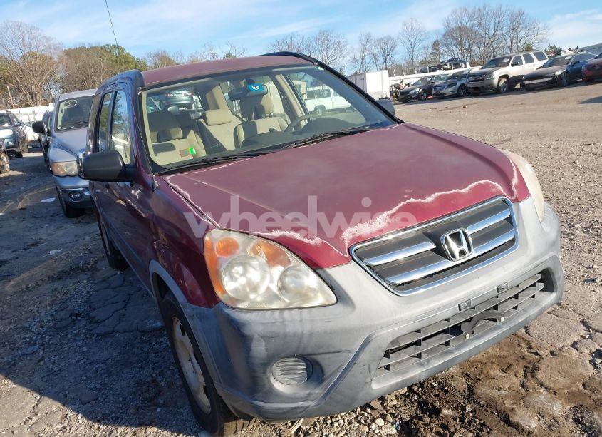 2006 Honda Cr-v LX (VIN JHLRD68536C027458) main photo
