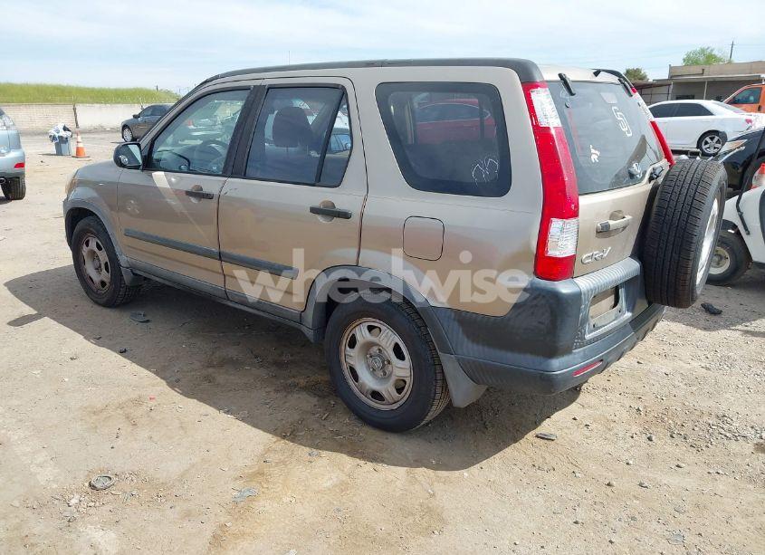 Photo 3 of 2006 Honda Cr-v LX (VIN JHLRD68536C029291)