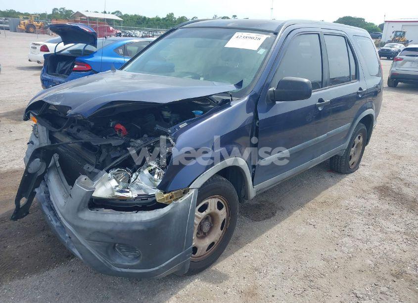 Photo 2 of 2006 Honda Cr-v LX (VIN JHLRD68556C002710)