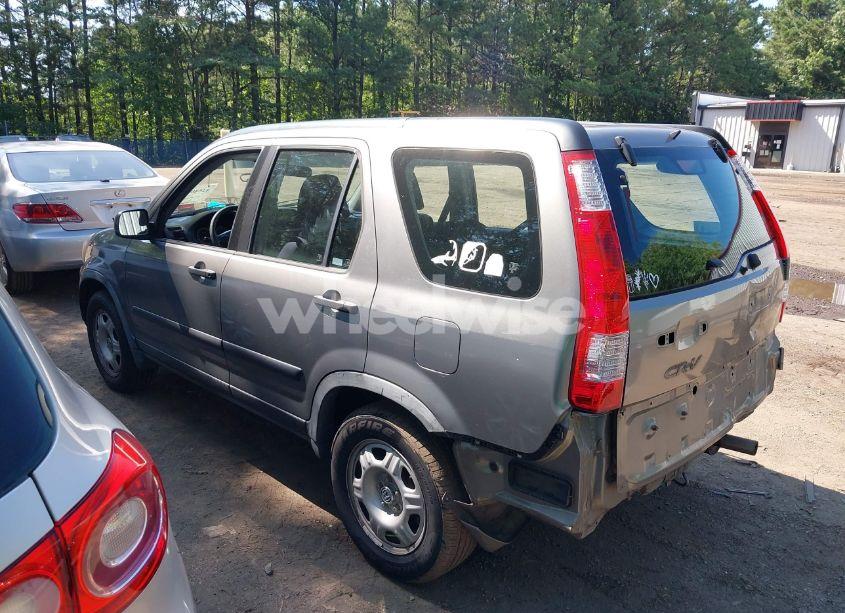 Photo 3 of 2006 Honda Cr-v LX (VIN JHLRD68556C021760)