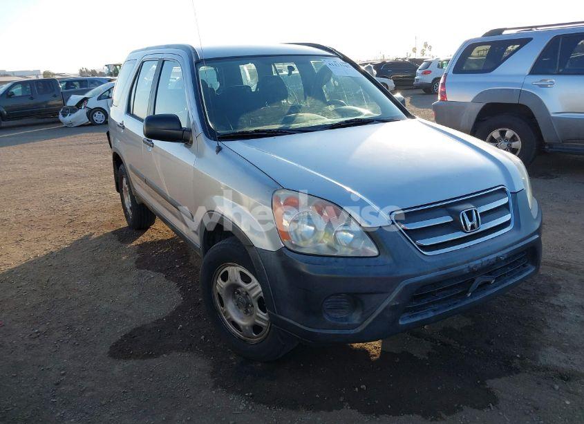 2006 Honda Cr-v LX (VIN JHLRD68566C011285) main photo