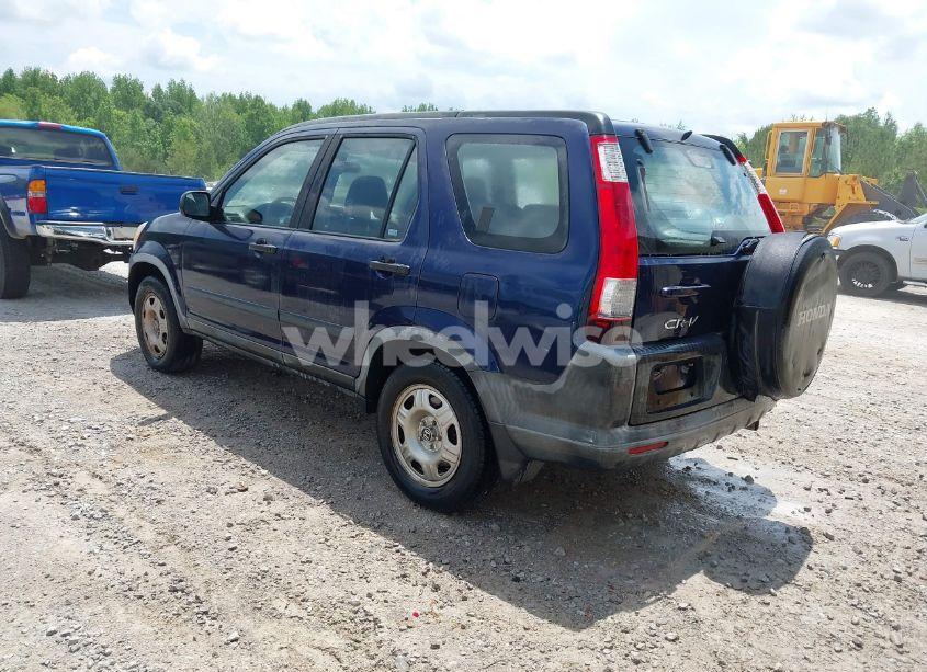 Photo 3 of 2006 Honda Cr-v LX (VIN JHLRD68596C003651)