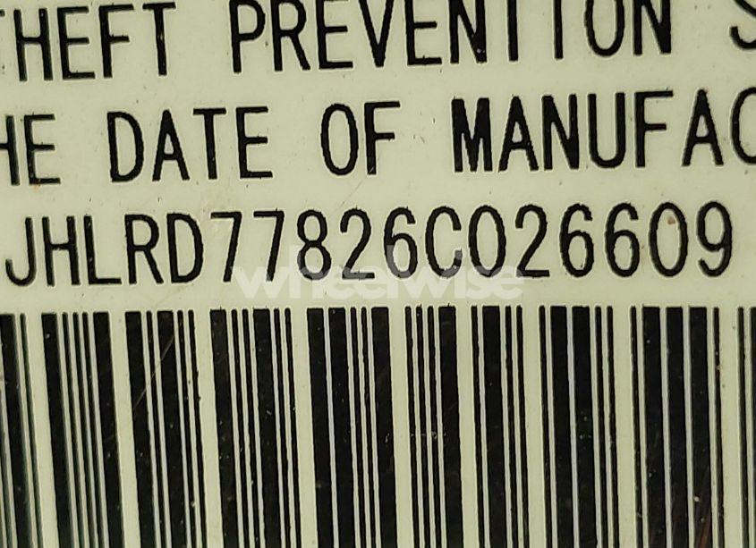 Photo 9 of 2006 Honda Cr-v EX (VIN JHLRD77826C026609)