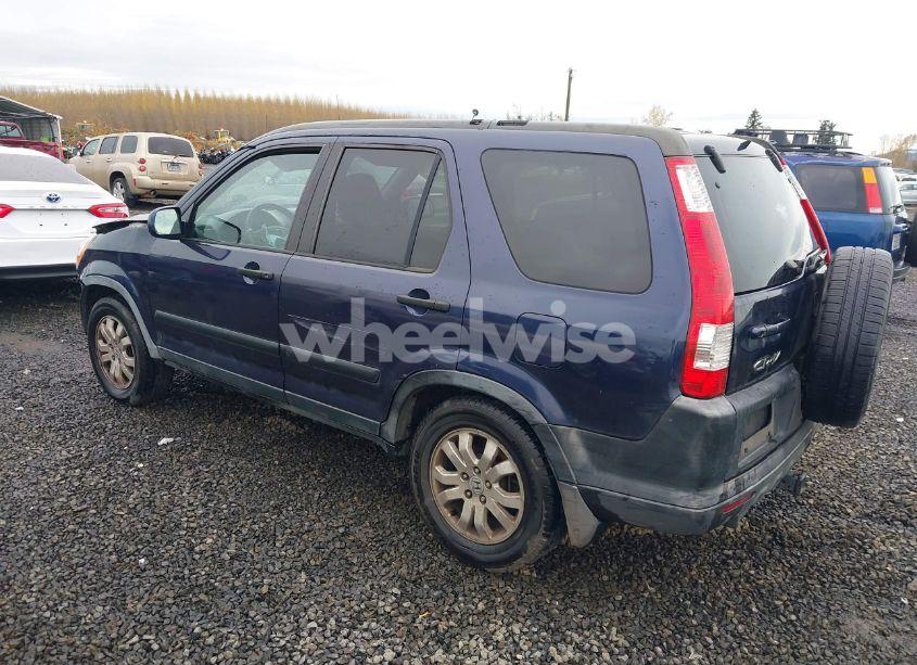 Photo 3 of 2006 Honda Cr-v EX (VIN JHLRD77866C027648)