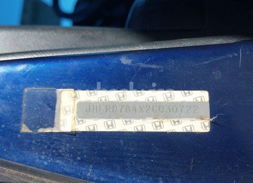 Photo 9 of 2002 Honda Cr-v LX (VIN JHLRD784X2C030722)