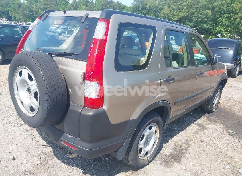 Photo 4 of 2006 Honda Cr-v LX (VIN JHLRD78516C047178)