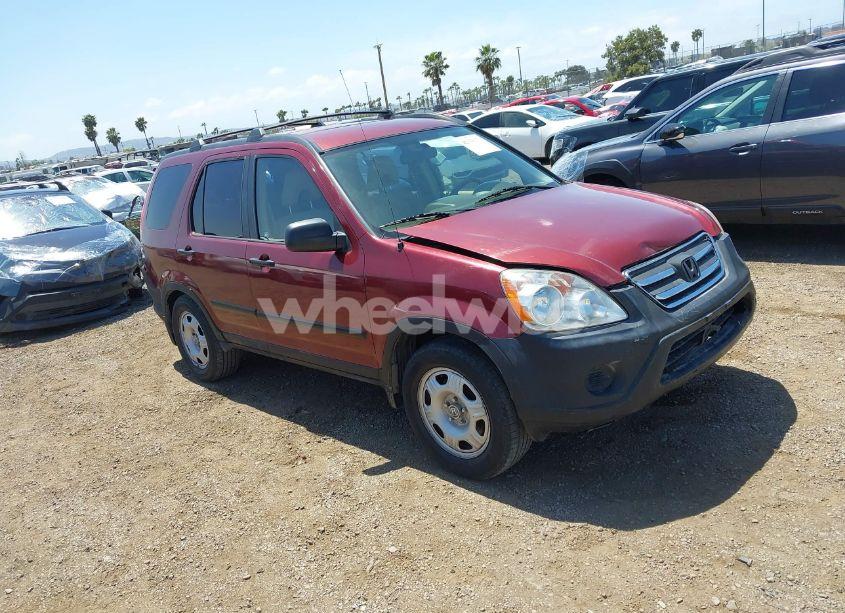 2006 Honda Cr-v LX (VIN JHLRD78536C053077) main photo