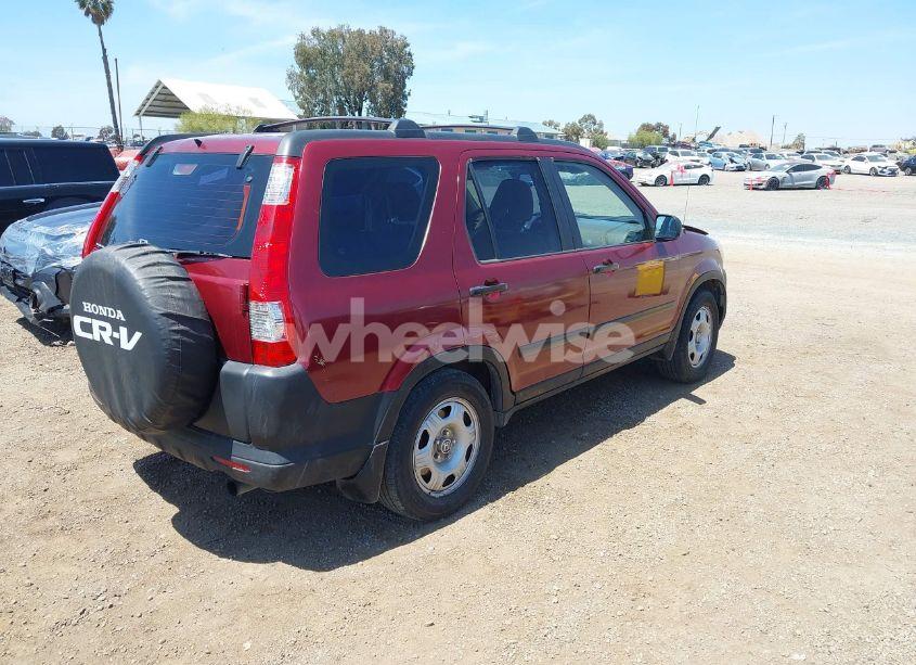 Photo 4 of 2006 Honda Cr-v LX (VIN JHLRD78536C053077)