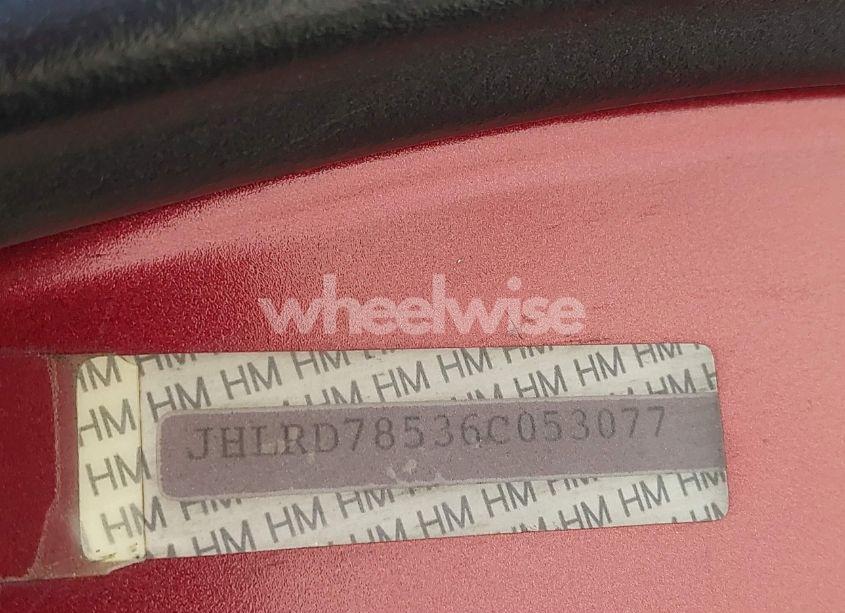 Photo 9 of 2006 Honda Cr-v LX (VIN JHLRD78536C053077)