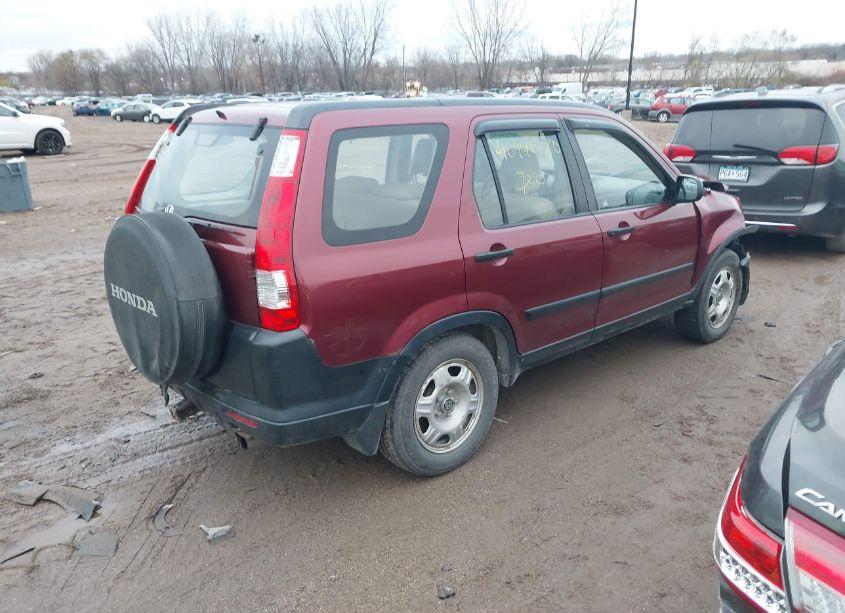 Photo 4 of 2006 Honda Cr-v LX (VIN JHLRD78596C035683)