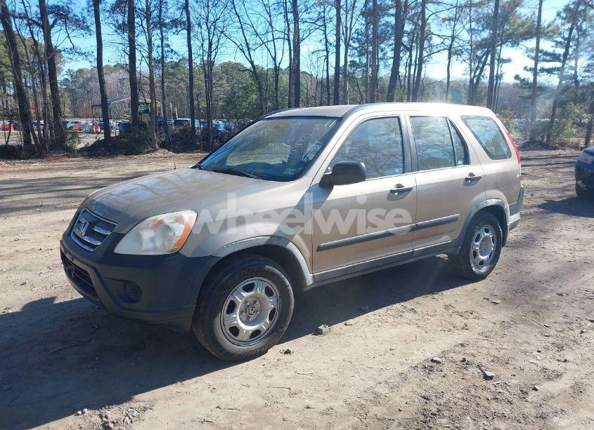 Photo 2 of 2005 Honda Cr-v LX (VIN JHLRD785X5C002268)