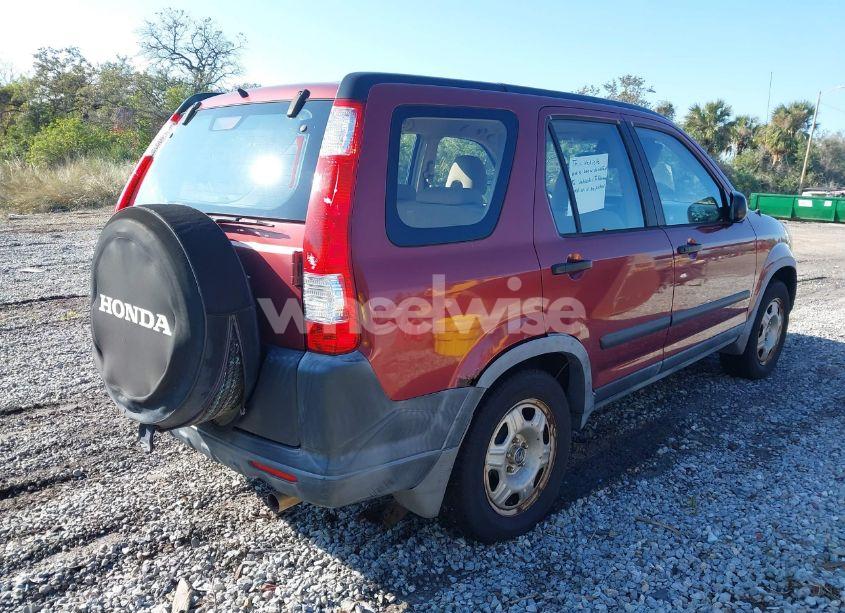 Photo 4 of 2006 Honda Cr-v LX (VIN JHLRD785X6C035675)